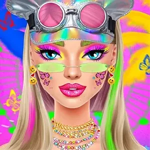 Thumbnail for Festival Vibes Makeup game