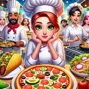 Thumbnail for Kitchen Crush: Cooking Game game
