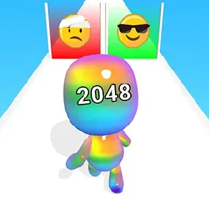 Thumbnail for Man Runner 2048 game