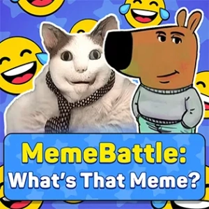 Thumbnail for MemeBattle: What's That Meme? game