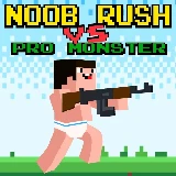 Noob Rush vs Pro Monsters