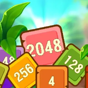 Thumbnail for Tropical Cubes 2048 game